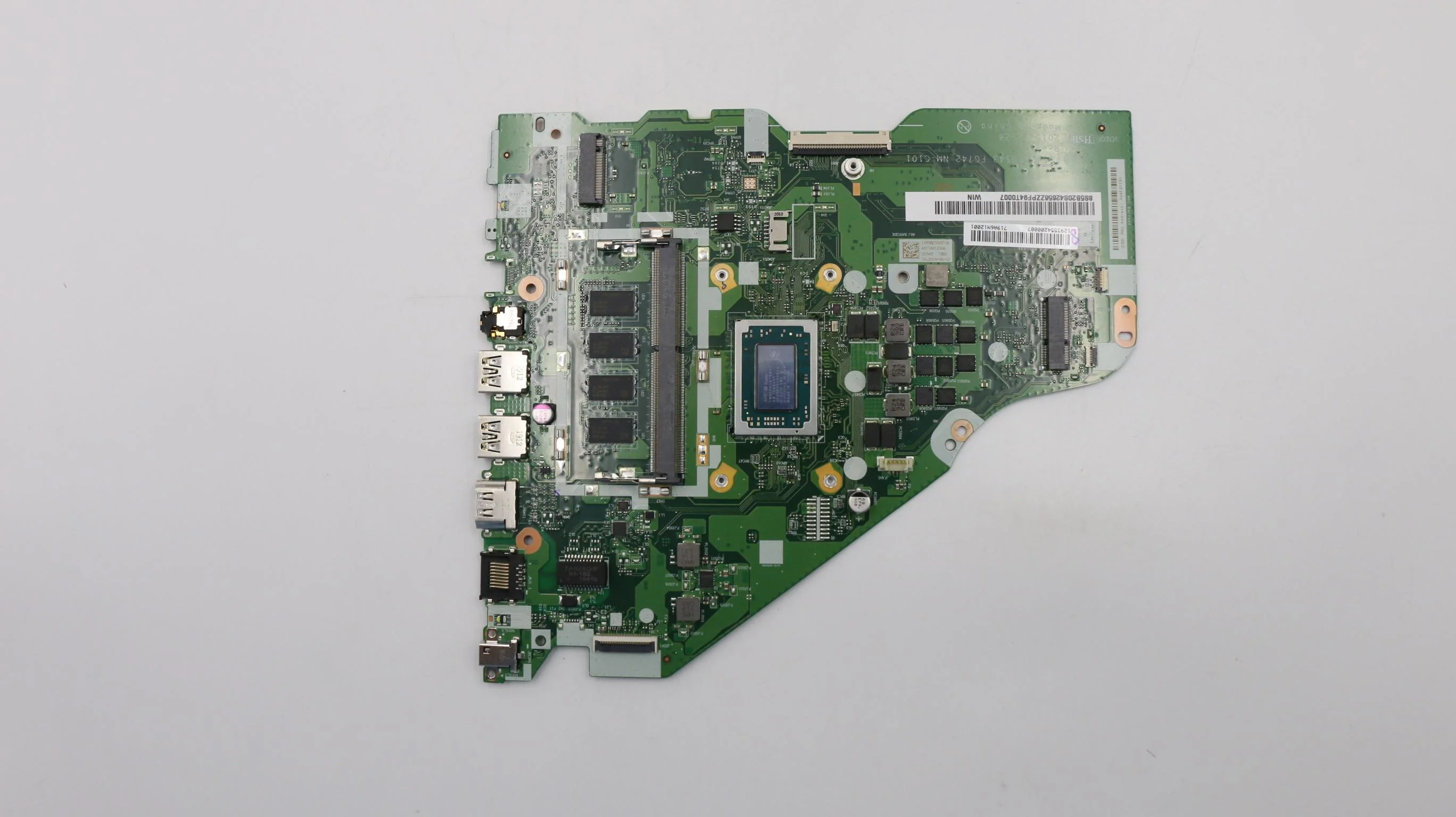 FG542, FG543, FG742 NM-C101. Для материнской платы ноутбука Lenovo L340-15API, L340-17API, V155-15API.С процессором Ryzan R7-3700u и 4 ГБ оперативной памяти Изображение 1