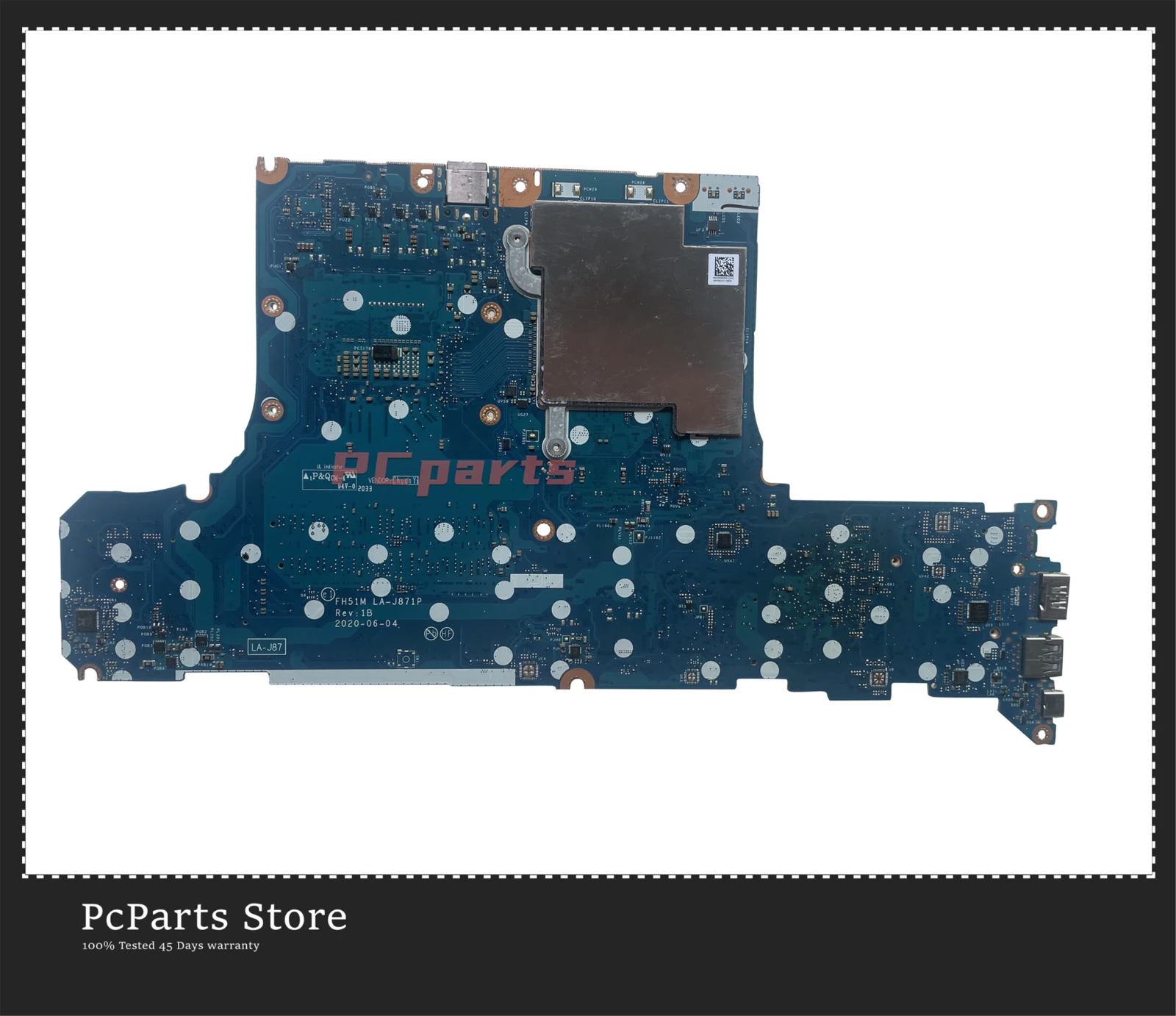 PcParts FH51M LA-J871P Для Acer Nitro 5 AN517-52 Материнская плата ноутбука CPU I5-10300H I7-10750H DDR4 GTX1650 GTX1650Ti 4 ГБ Материнская плата Изображение 4