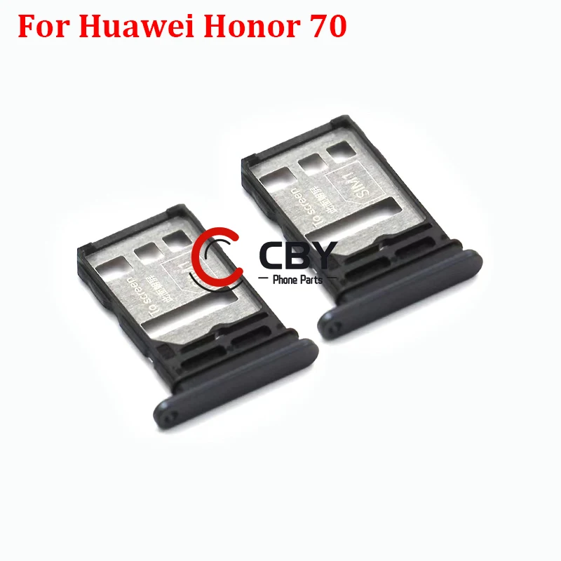 Для Huawei Honor 70 Держатель Устройства Чтения Sim-карт Держатель Лотка Для Sim-Карт Слот Адаптера Запасные части Изображение 0