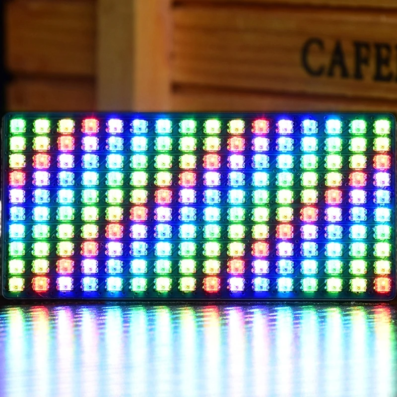 для платы расширения с точечной матрицей Raspberry Pi Pico Led Полноцветные шарики RGB-лампы 16x10 Модуль RGB Изображение 1