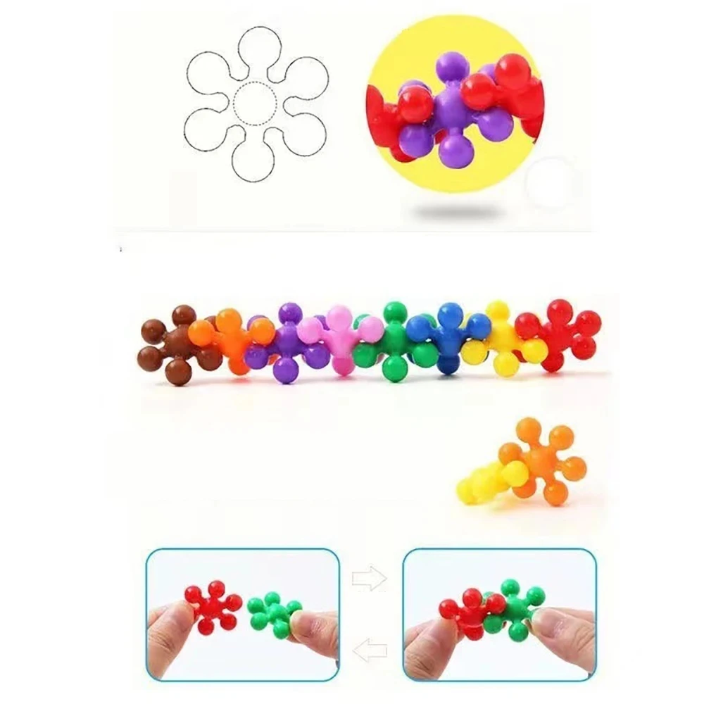 Классические Строительные блоки Macaron цвета сливового кирпича, соединяющие игрушки, совместимые со всеми основными брендами для детей в возрасте от 3 лет Изображение 4