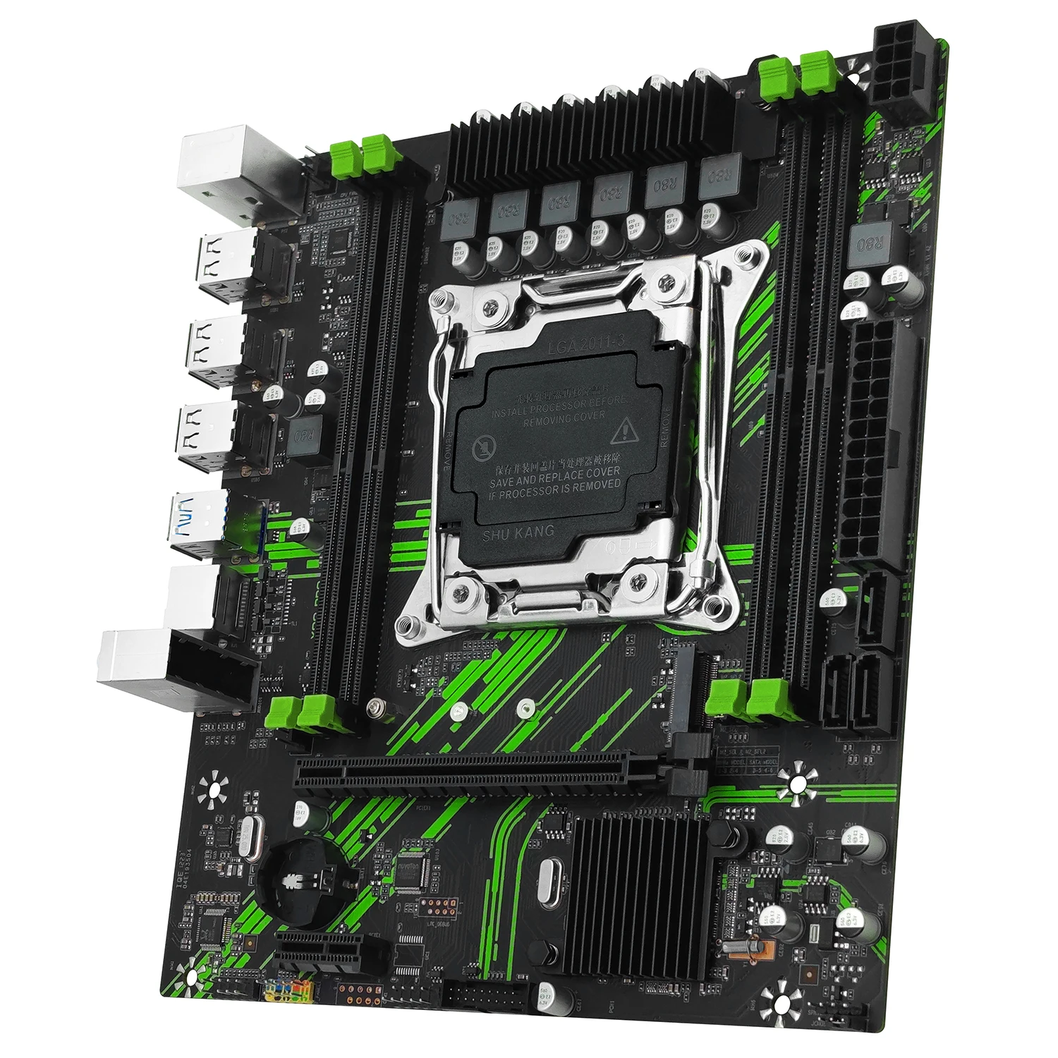 Комплект материнской платы MACHINIST PR9 X99 LGA 2011-3 Kit Xeon E5 2650 V4 CPU С 1x16 = 16 ГБ оперативной Памяти DDR4 ECC SSD NVME M.2 Изображение 5