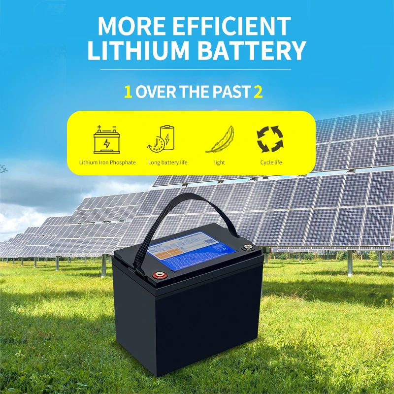 Литий-железо-Фосфатный аккумулятор емкостью 12,8 В 4000 раз с высоким циклом работы 100ah Rv Golf Car Home Energy Storage Источник питания Lifepo4 Изображение 4