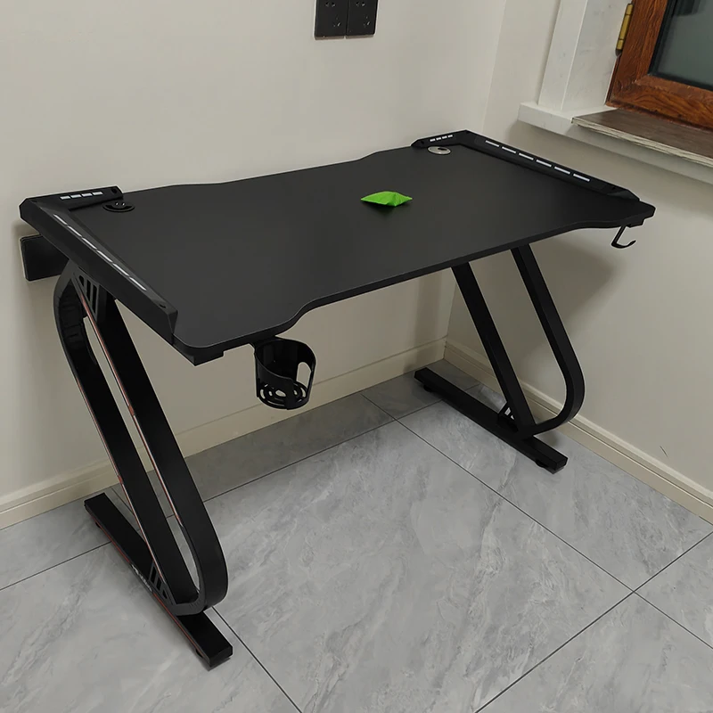 Настольный компьютерный стол Nordic Manmade Board для офисной мебели, игровой стол в спальне, Высококлассный Многофункциональный стол для киберспорта Изображение 1