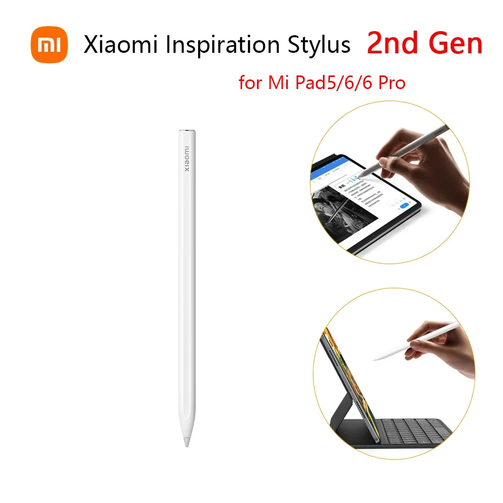 НОВЫЙ оригинальный магнитный стилус Xiaomi Inspiration Stylus Второго поколения с длительным радиусом действия 150 часов Подходит для планшетов Mi Pad5/6/6 Pro Изображение 0