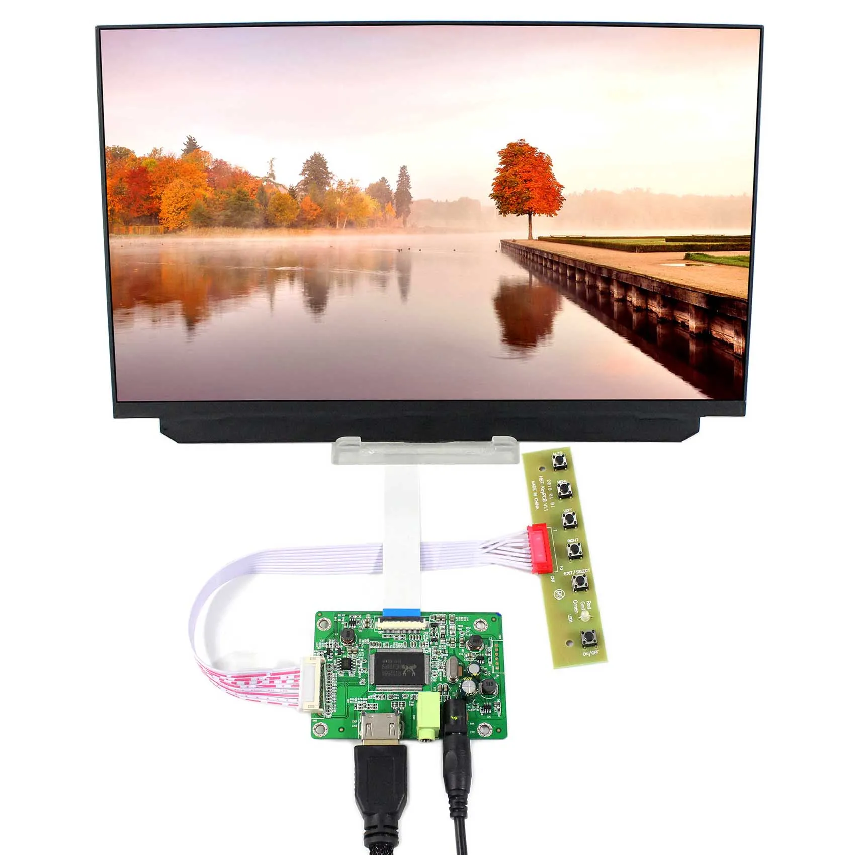 Плата ЖК-контроллера H DMI VS-RTD2556H-V1 + 12,5-дюймовый ЖК-экран с разрешением 1920х1080 B125HAN02.2 EDP Изображение 0