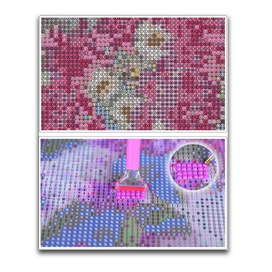 Полнокруглая алмазная живопись daisy 5D DIY Алмазная вышивка крестиком цветок Полнокровная алмазная мозаика открытая местность Изображение 4