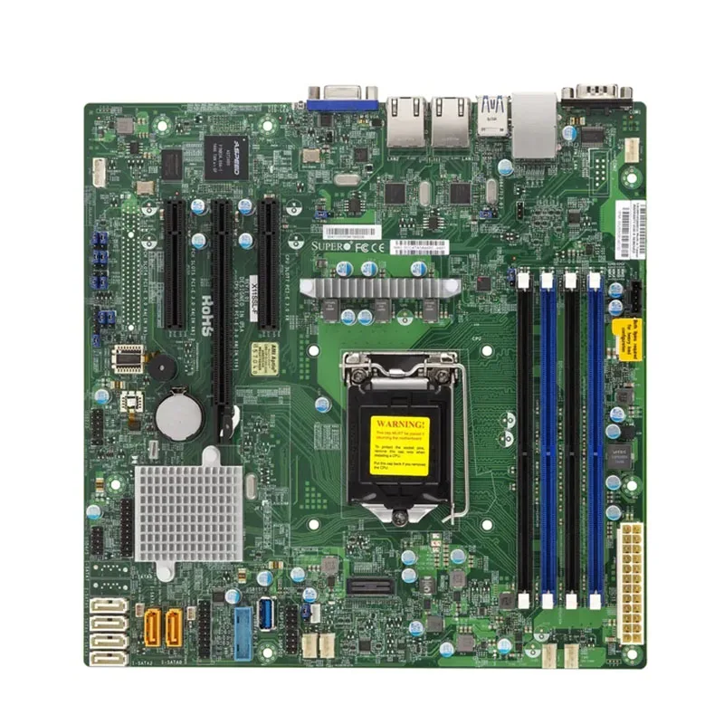 Процессор X11SSL-F DOR Supermicro 7-го поколения LGA-1151 PIN C232 DDR4-2400MHZ хорошо протестирован перед отправкой Изображение 0