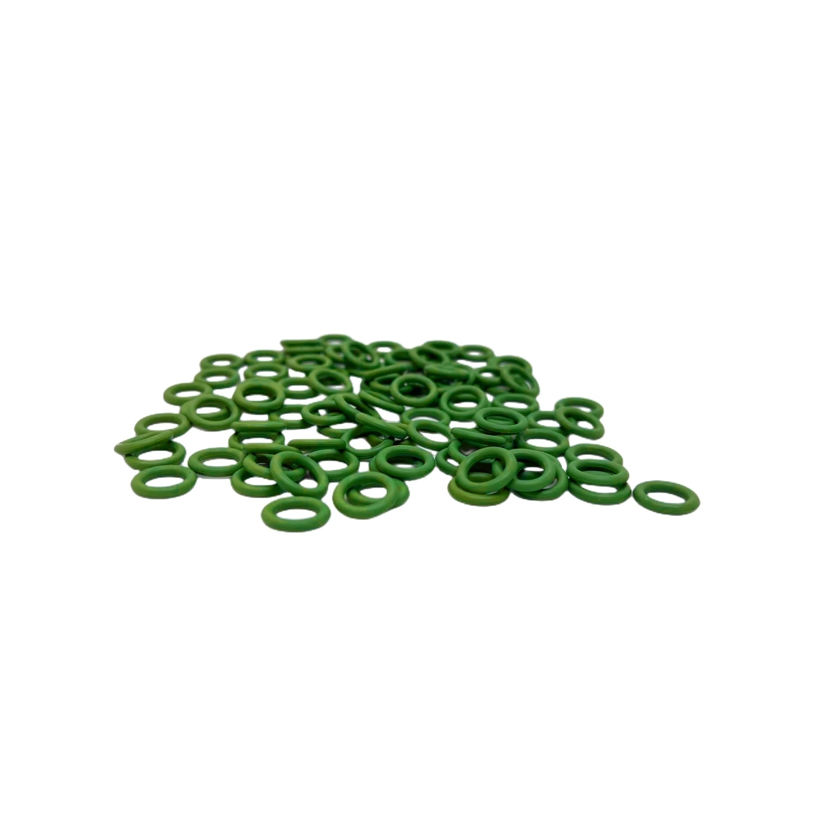 Уплотнительное кольцо для автомобильного мешка кондиционера RV65F (6.8 * 1.9) # 10 R134a Уплотнительное кольцо из NBR зеленого цвета уплотнительное резиновое кольцо компрессора Изображение 0